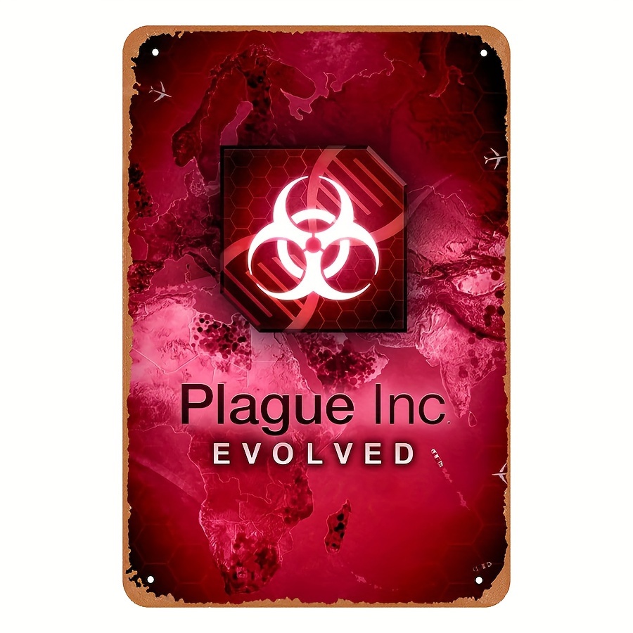 Home Decor Video - Vintage Style Plague Inc Evolved Metal