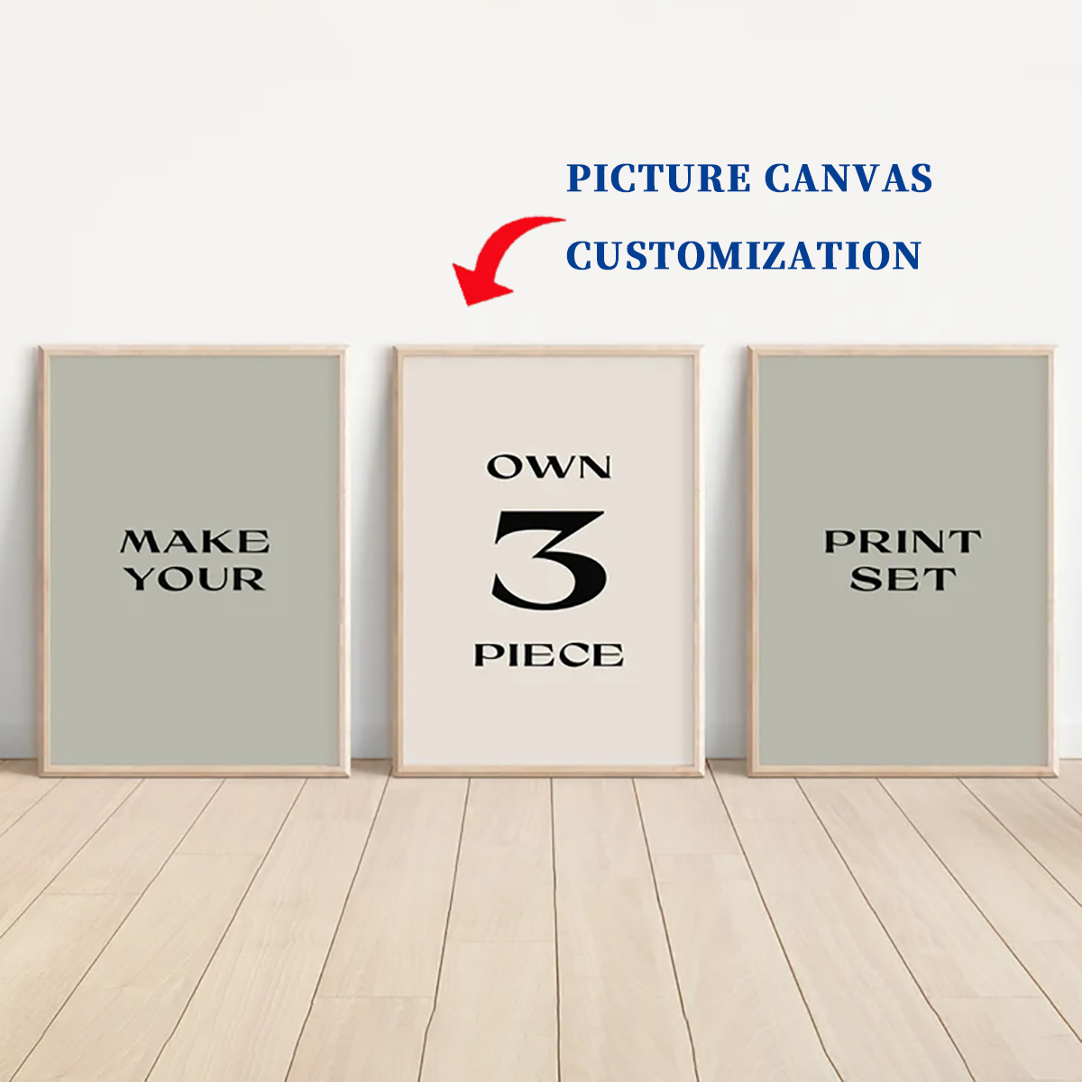 Home Decor Aesthetic Pinterest - 3pcs unframe custom canvas posters for