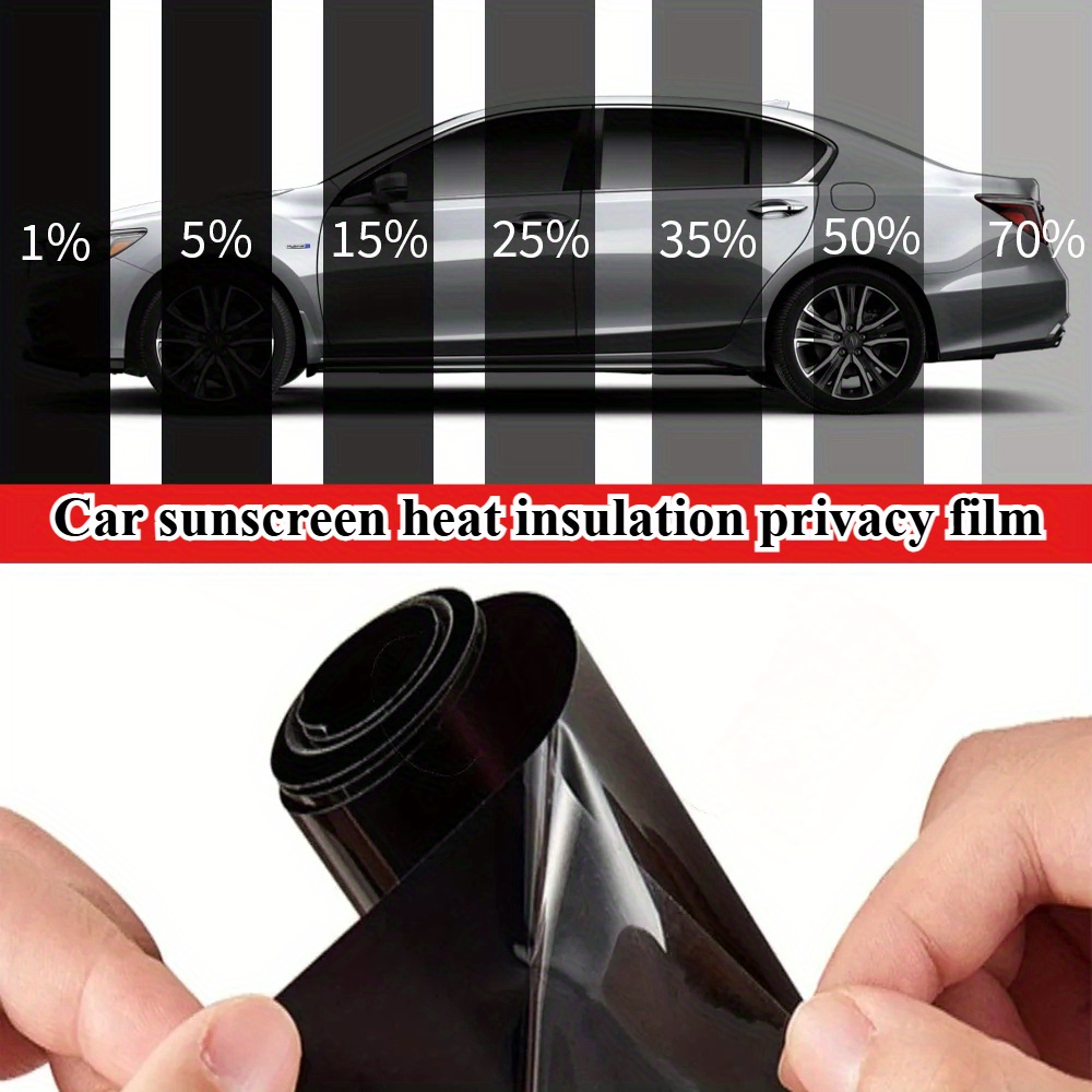 Home Decor Window Blinds - Universal Auto Window Tint Film 1%-70%