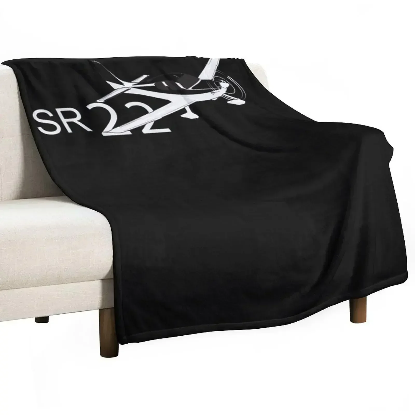 Home Decor Png - Cirrus SR22 Essential T-Shirt.png Throw Blanket