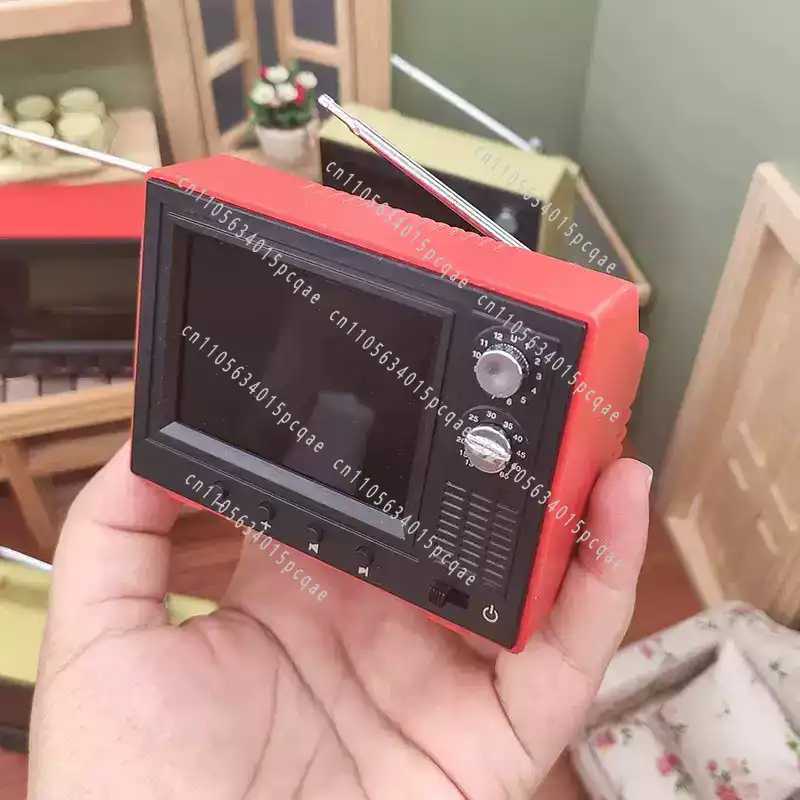 12 Miniature Playable Video TV - Home Decor Video ulasan dan harga
