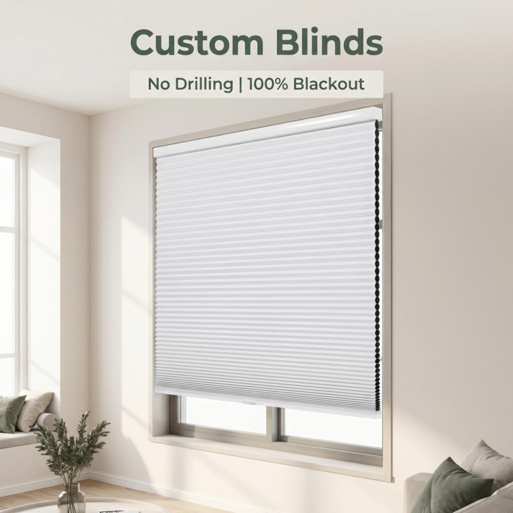 Custom Honeycomb Blinds Blind  - Home Decor Window Blinds ulasan dan harga