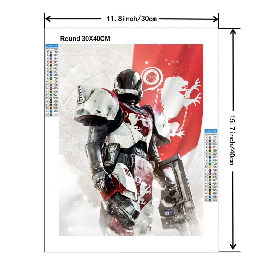 Destiny 2 Video Game Diamond P - Home Decor Video ulasan dan harga