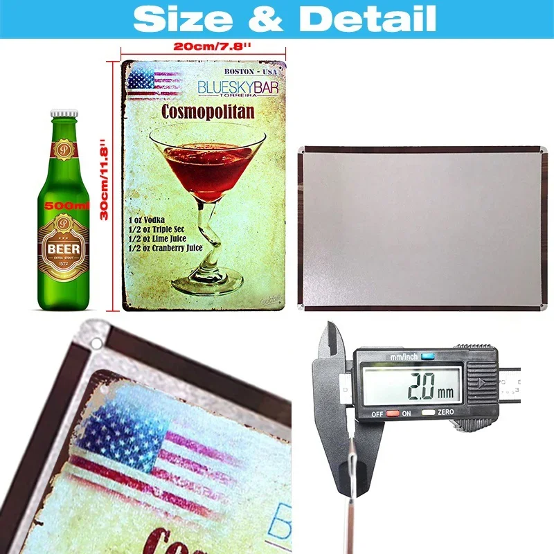 Poster Retro Metal Posters Sig - Home Decor Png ulasan dan harga
