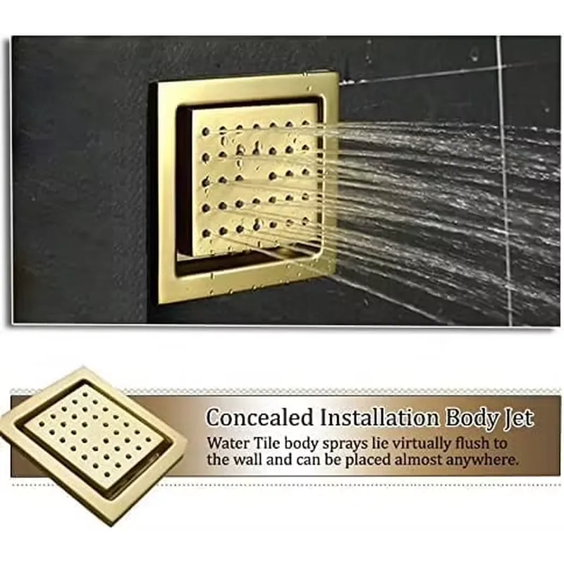 Smart LED Shower Set Bathroom  - Home Decor Luxury ulasan dan harga