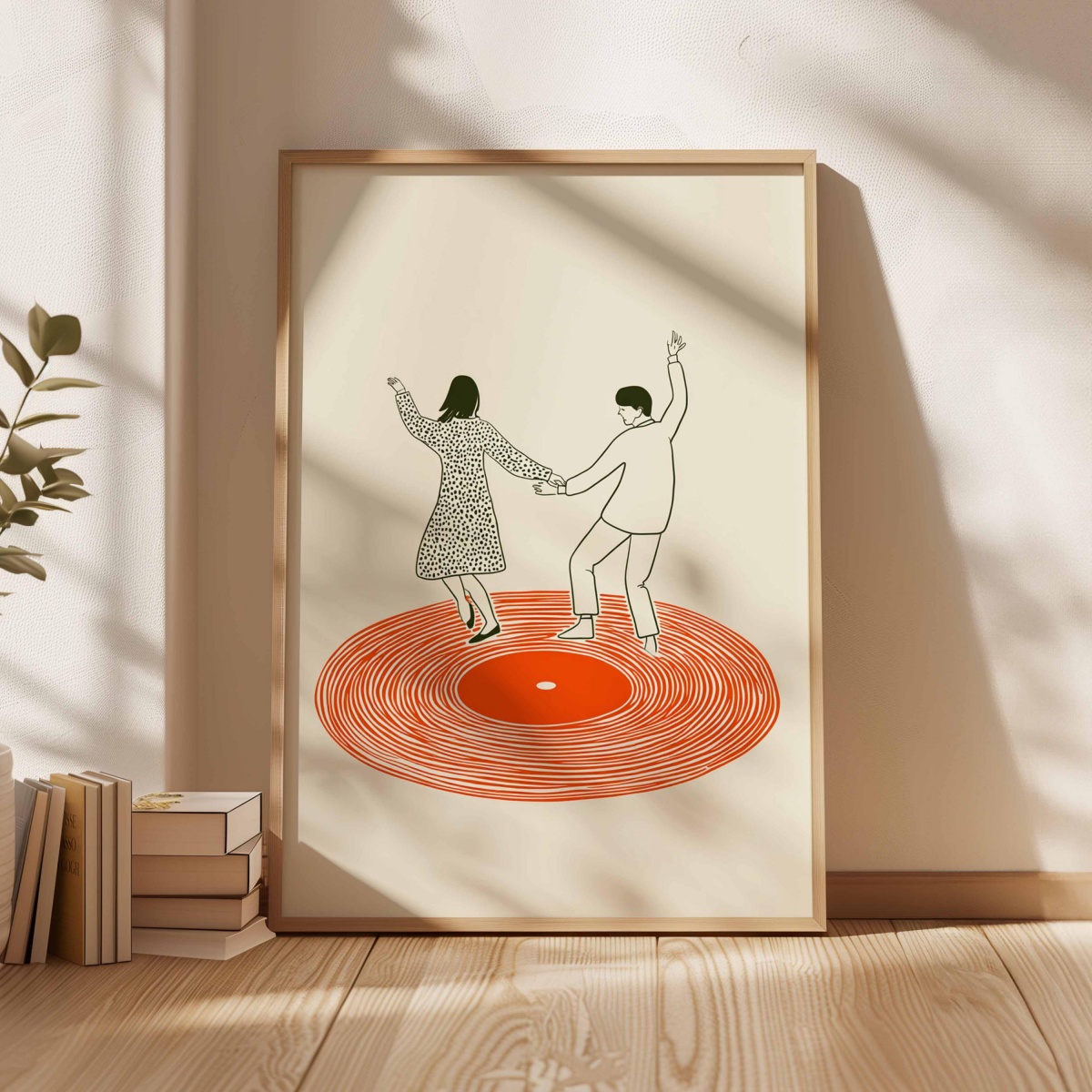 Retro Record Player Dancing Co - Home Decor Aesthetic Pinterest ulasan dan harga