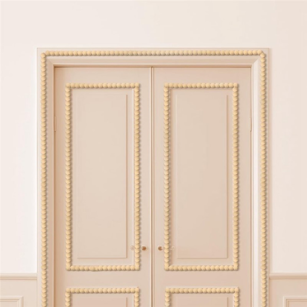 10ft Wood Color Bead Molding T - Home Decor Wall Molding ulasan dan harga
