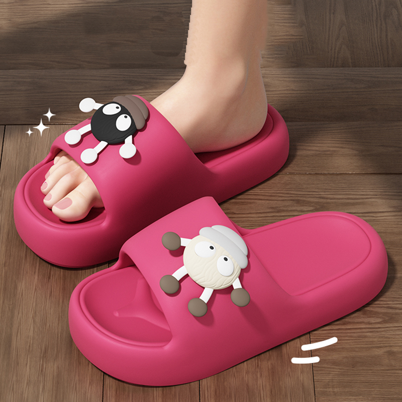 Lovely Cartoon Platform Slippe - Home Decor Outside ulasan dan harga