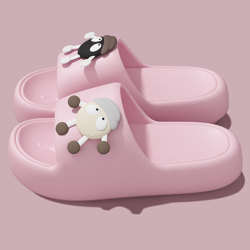 Lovely Cartoon Platform Slippe - Home Decor Outside ulasan dan harga