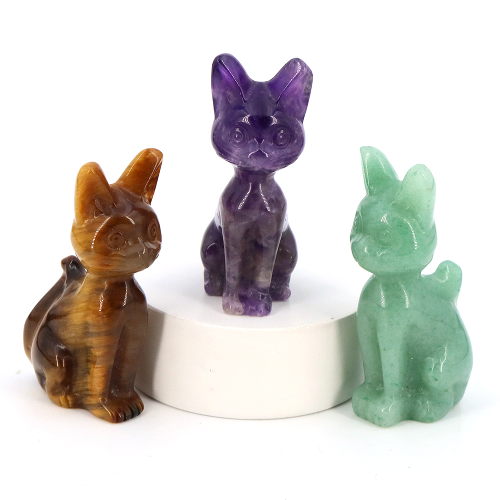 Natural Stone Egyptian Cat Sta - Home Decor Egypt ulasan dan harga