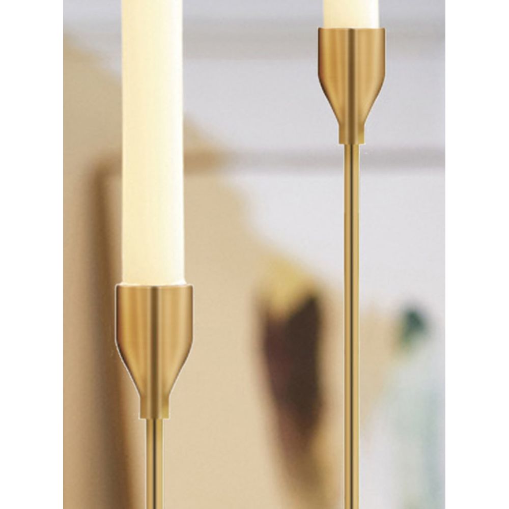 Set Of 3 Copper Candlesticks,  - Home Decor Luxury ulasan dan harga
