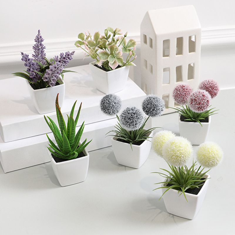 1SET (6PC) Mini Artificial Pla - Home Decor Store ulasan dan harga
