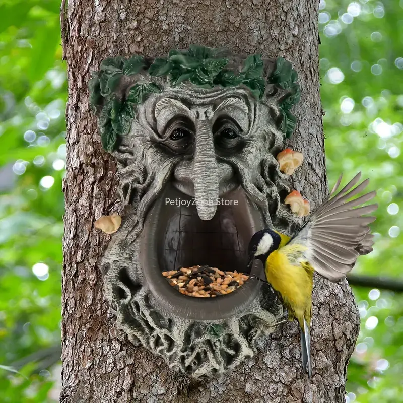 Outdoor Garden Yard Tree Face  - Home Decor Garden ulasan dan harga