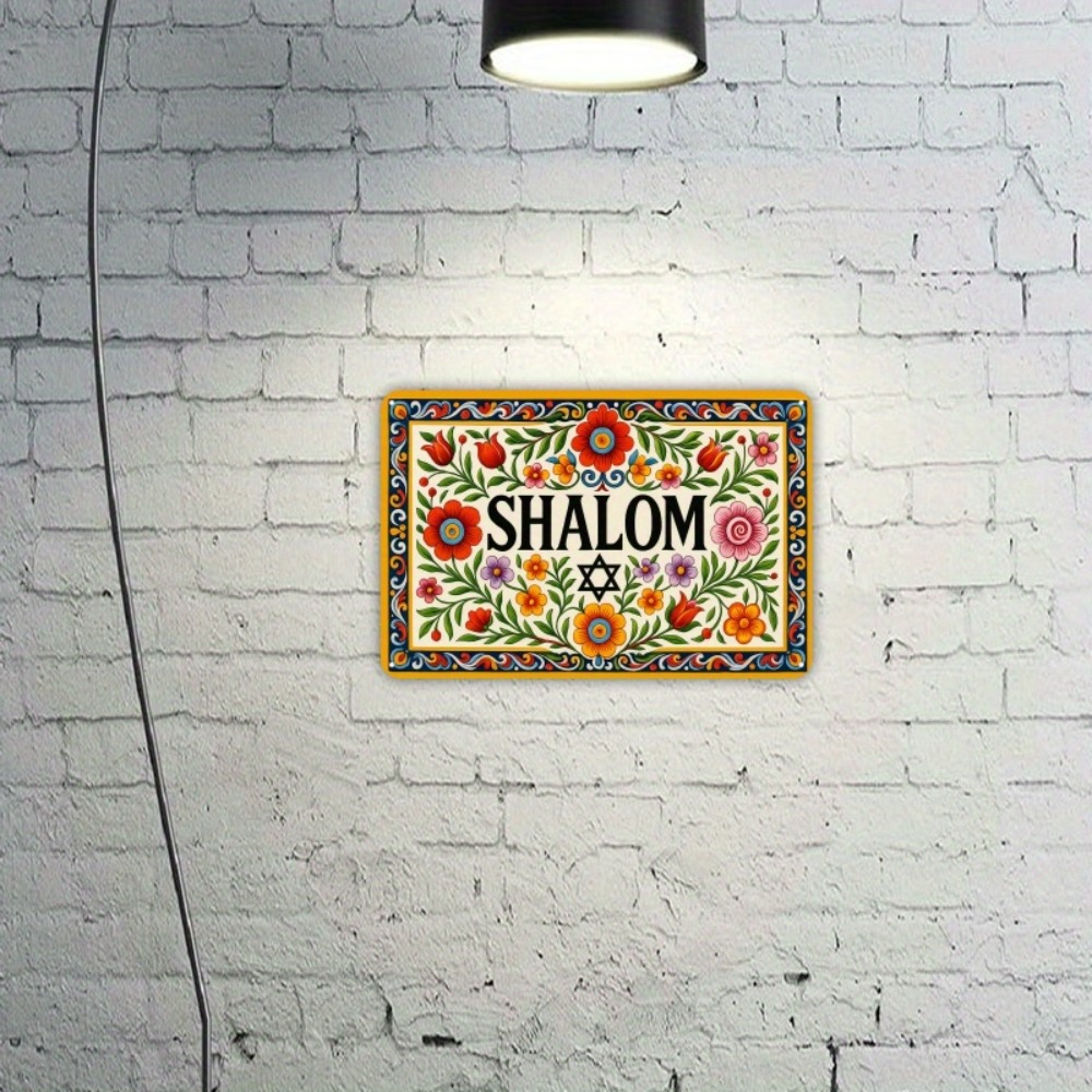 CIFBUY Vintage Aluminum Wall A - Home Decor Room ulasan dan harga