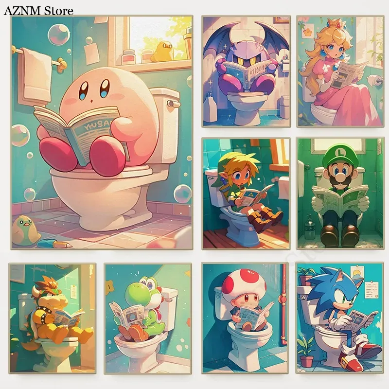 Funny Bathroom Cartoon Video G - Home Decor Video ulasan dan harga