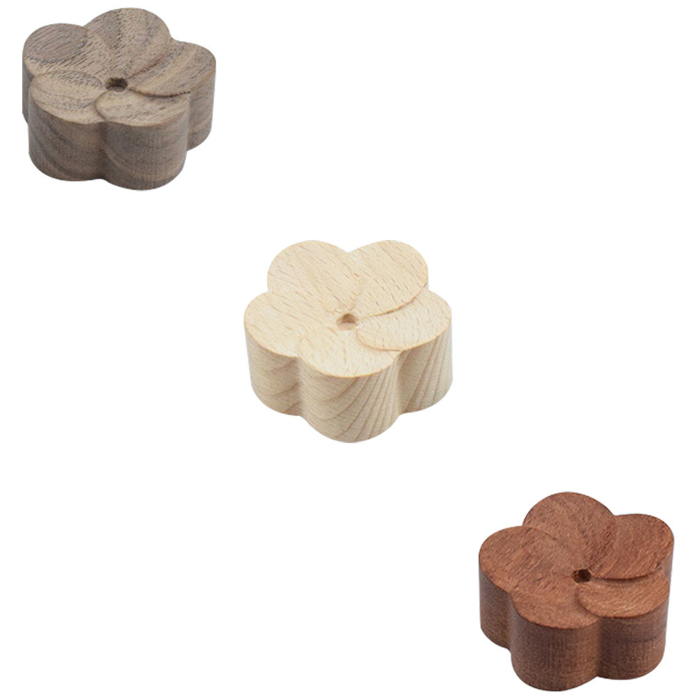 3Pcs Natural Wooden Essential  - Home Decor Yoga ulasan dan harga