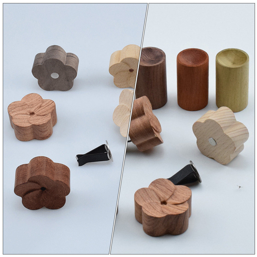 3Pcs Natural Wooden Essential  - Home Decor Yoga ulasan dan harga