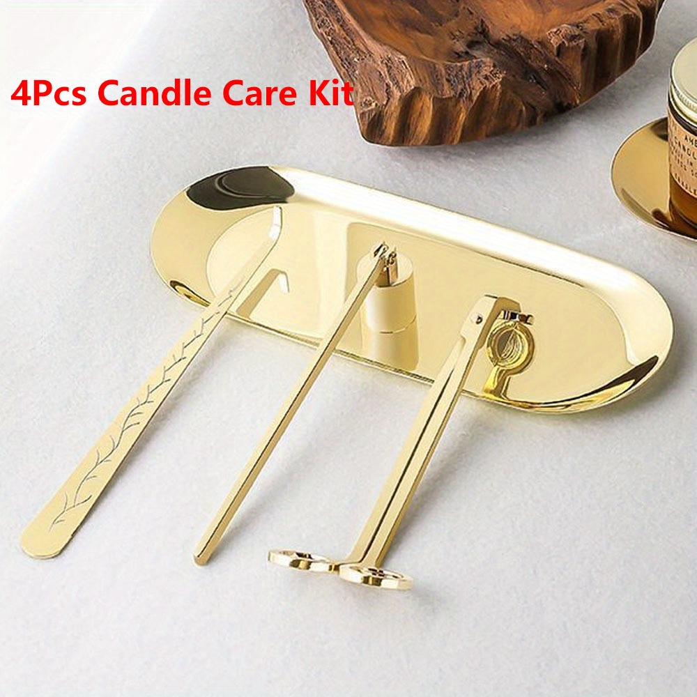 4pcs/set Luxury Candle Care Ki - Home Decor Luxury ulasan dan harga