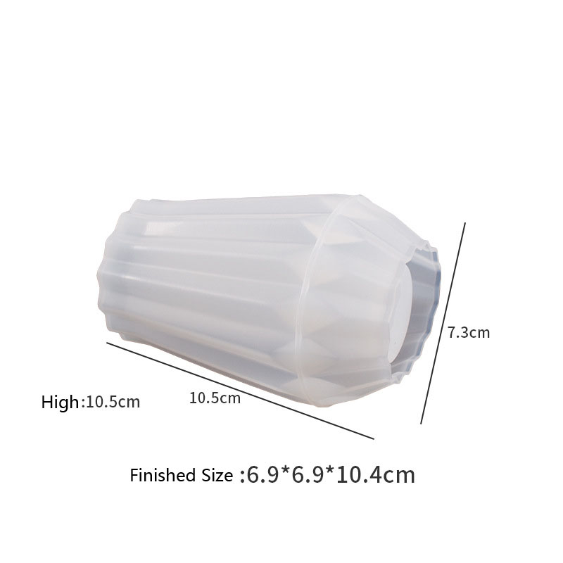 Round Diamond Vase Silicone Mo - Home Decor Store ulasan dan harga