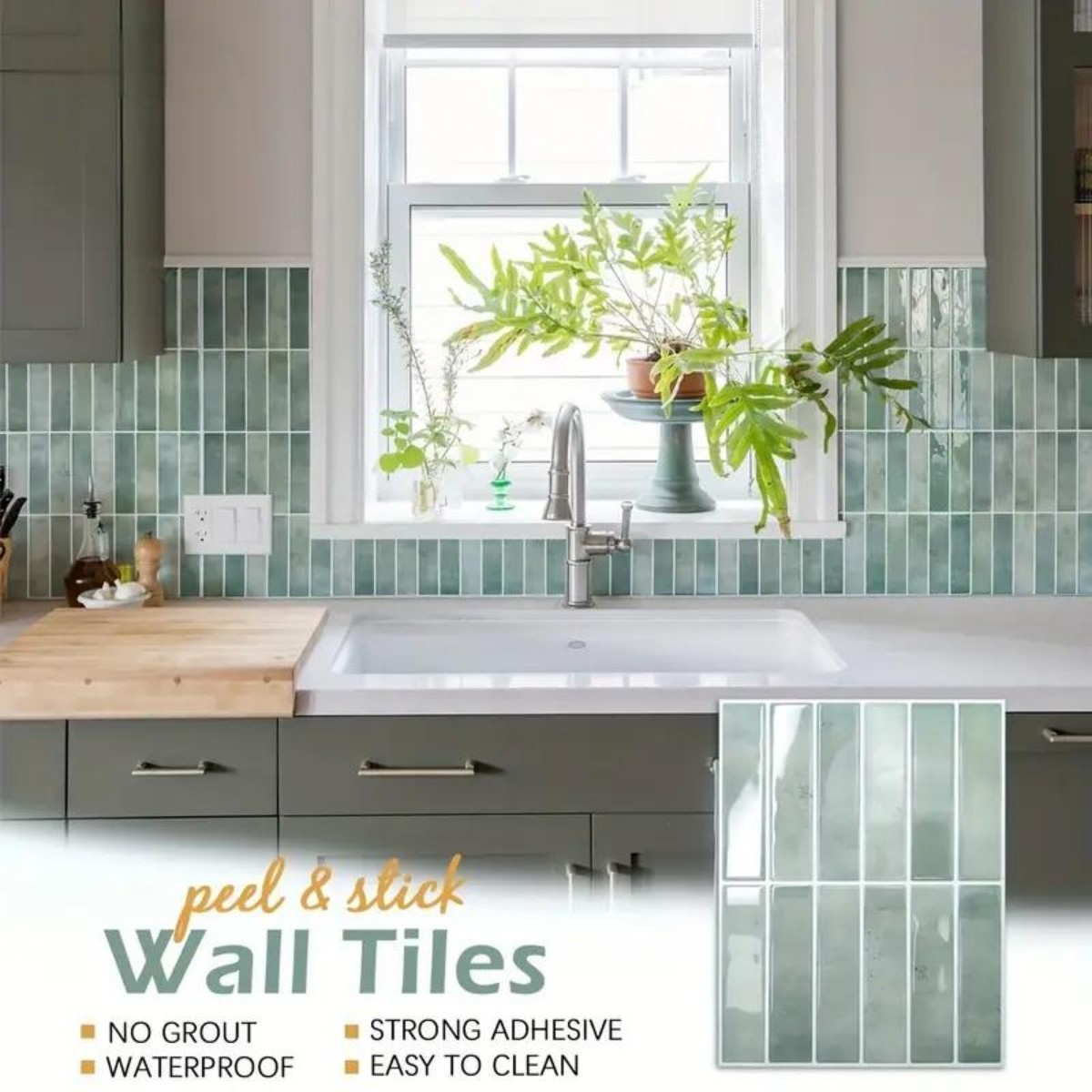 22.9x29cm Self-adhesive Color  - Home Decor Wall Molding ulasan dan harga