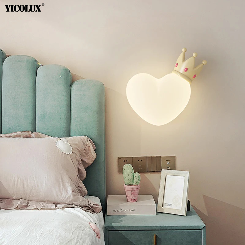 Modern Bedroom Wall Lamp Child - Home Decor Wall Molding ulasan dan harga
