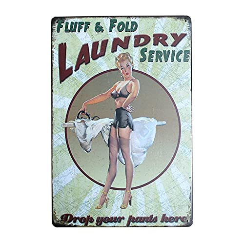 Metal Tin Sign Vintage Chic Ar - Home Decor Store ulasan dan harga