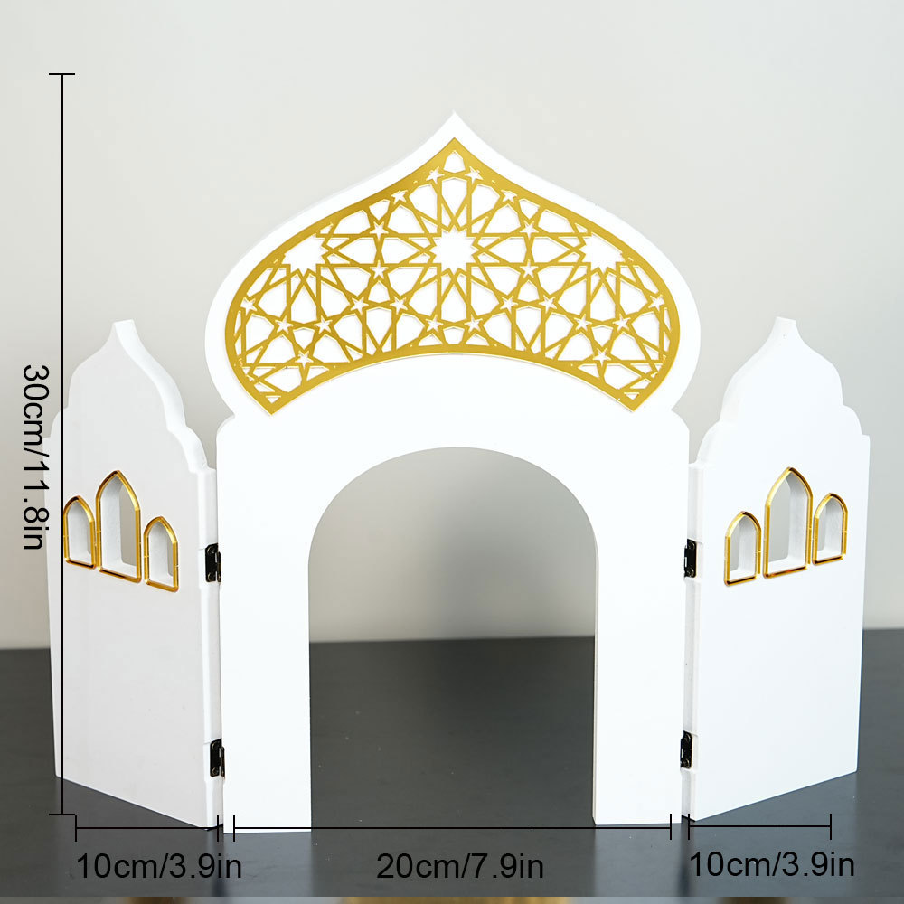 Acrylic Aqsa Mosque - Hajj Arc - Home Decor Luxury ulasan dan harga