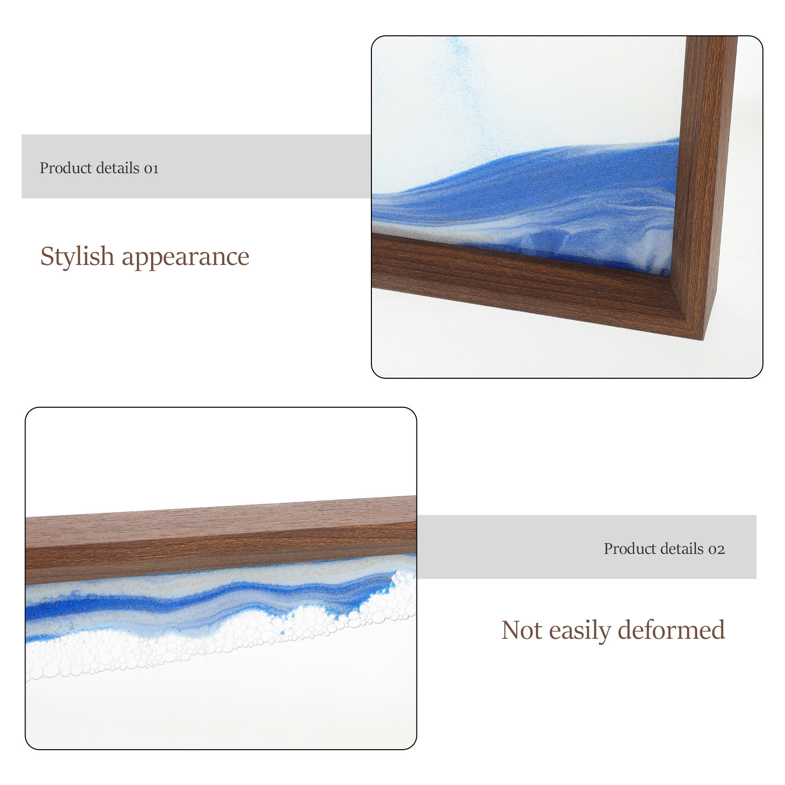 Flowing Sand Art Picture Frame - Sand Art Picture ulasan dan harga