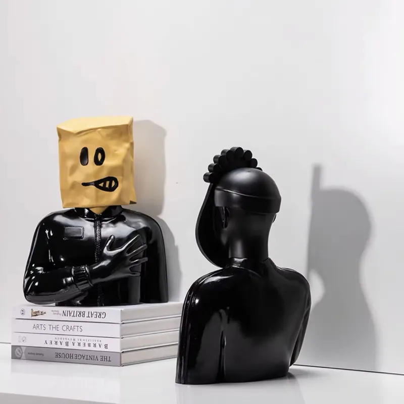 Custom Modern Creative Abstrac - Abstract Sculpture Resin ulasan dan harga