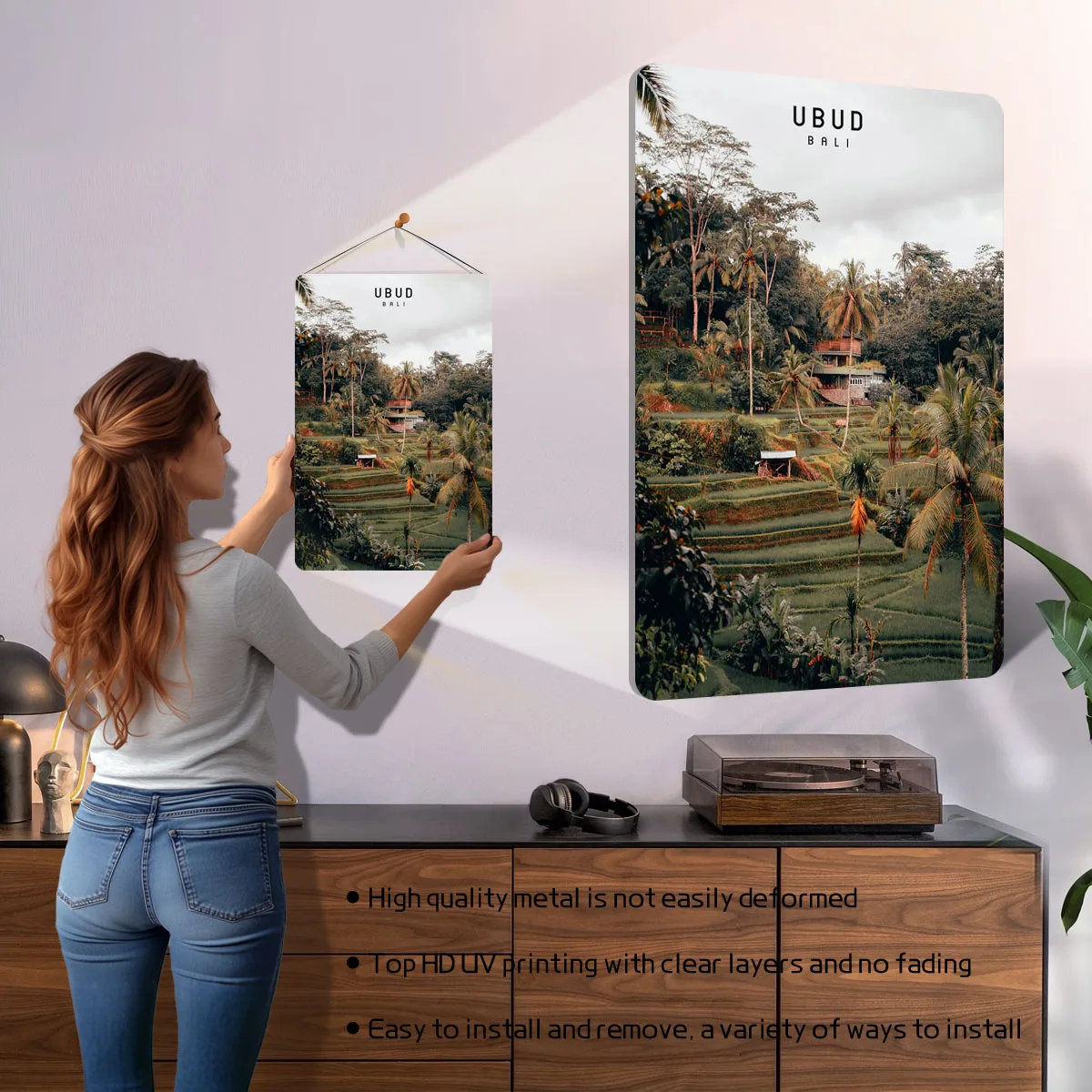 Ubud Sign Famous City Metal Po - Home Decor Ubud ulasan dan harga