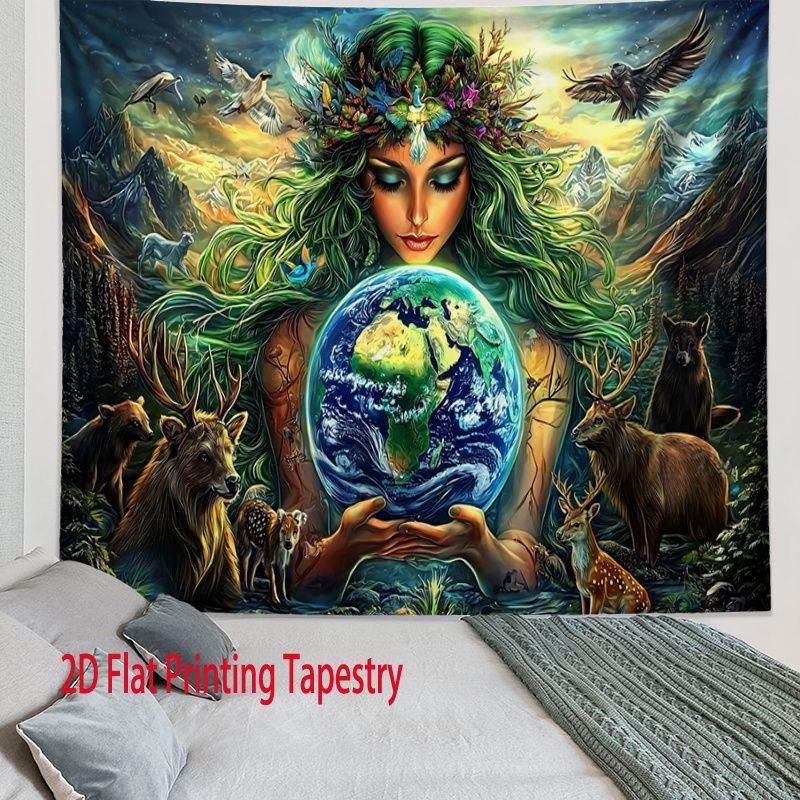 VIKAMA Fantasy Bohemian Girl S - Home Decor Yoga ulasan dan harga