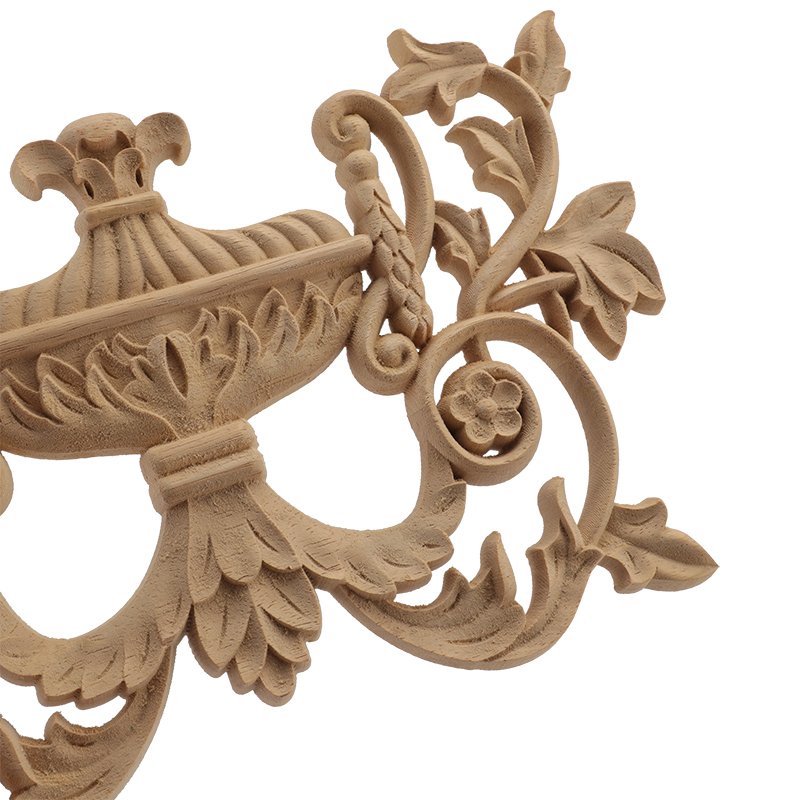 Wall Wood Carved  Applique Woo - Home Decor Wall Molding ulasan dan harga