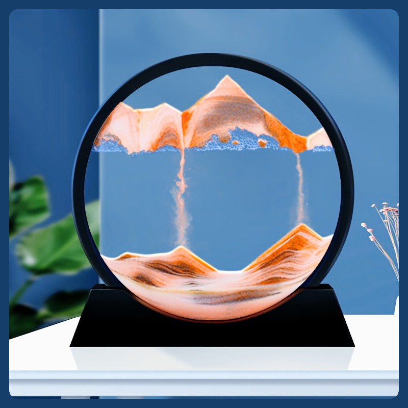 12inch 3D Hourglass Quicksand  - Sand Art Picture ulasan dan harga