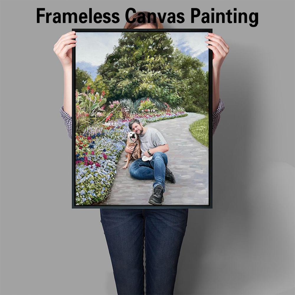 1pc Frameless Personalize Cust - Home Decor Video ulasan dan harga