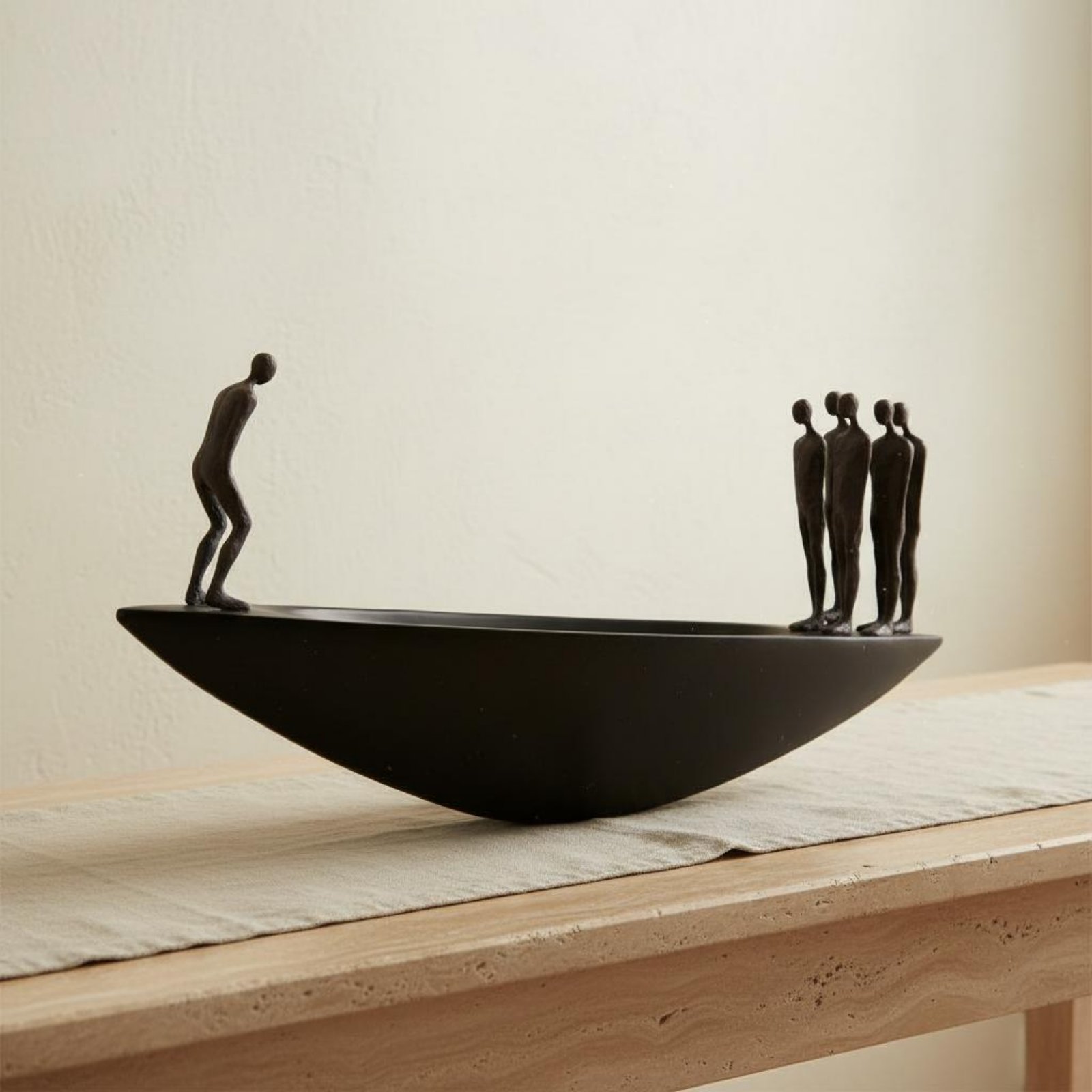 Modern Resin Sailboat Statue A - Abstract Sculpture Resin ulasan dan harga