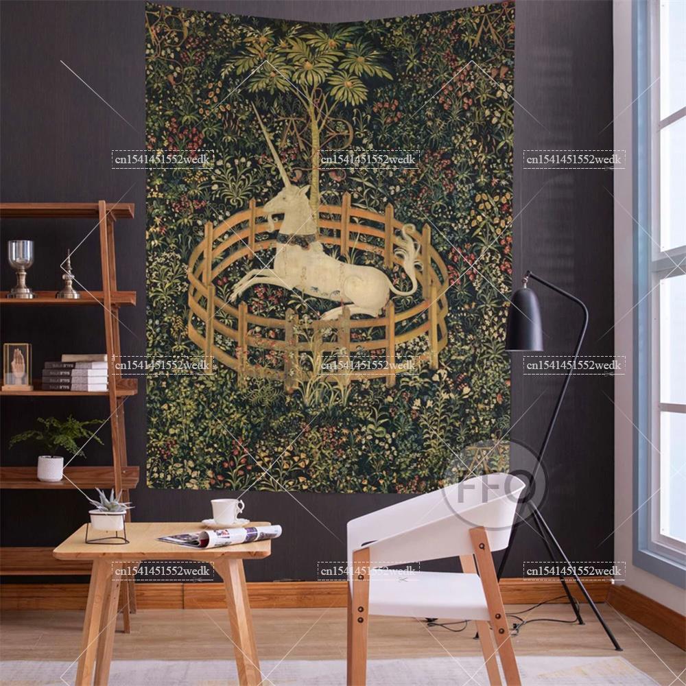 The Unicorn In Captivity Wall  - Home Decor Yoga ulasan dan harga