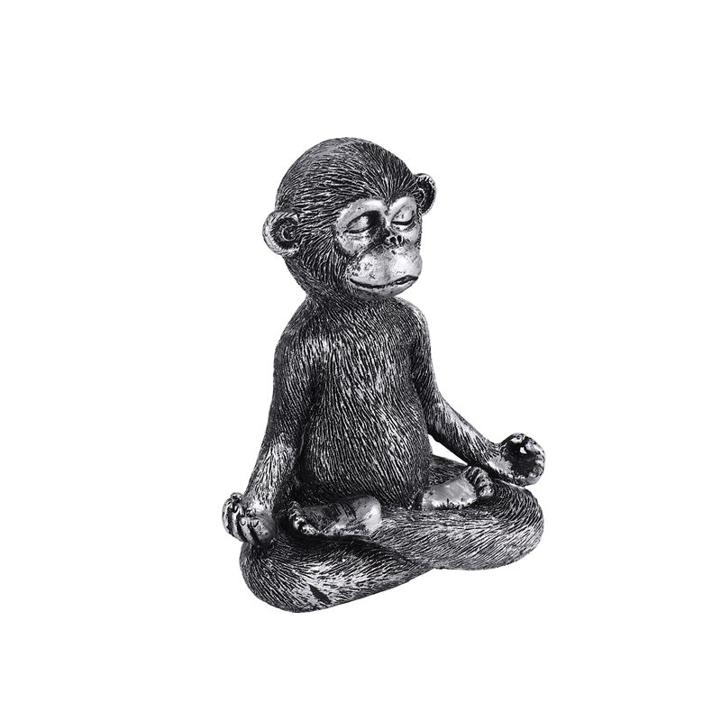 AC62-Meditating Monkey Statue  - Home Decor Yoga ulasan dan harga
