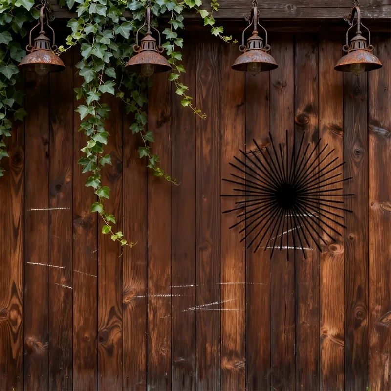Modern 2D Flat Sunburst Metal  - Home Decor Aesthetic Pinterest ulasan dan harga