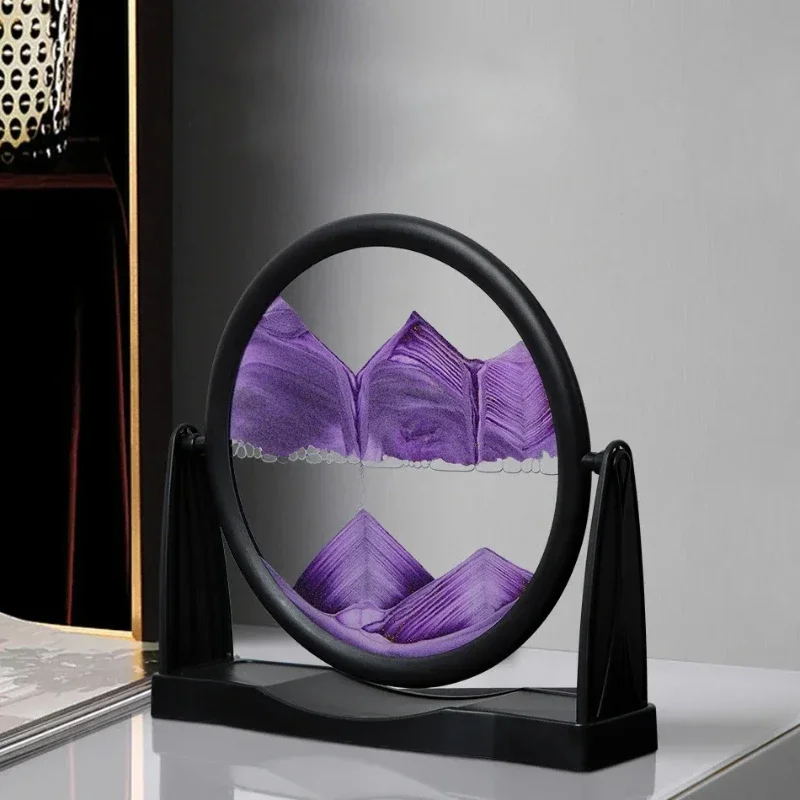 Rotatable Round Glass Sandscap - Sand Art Picture ulasan dan harga