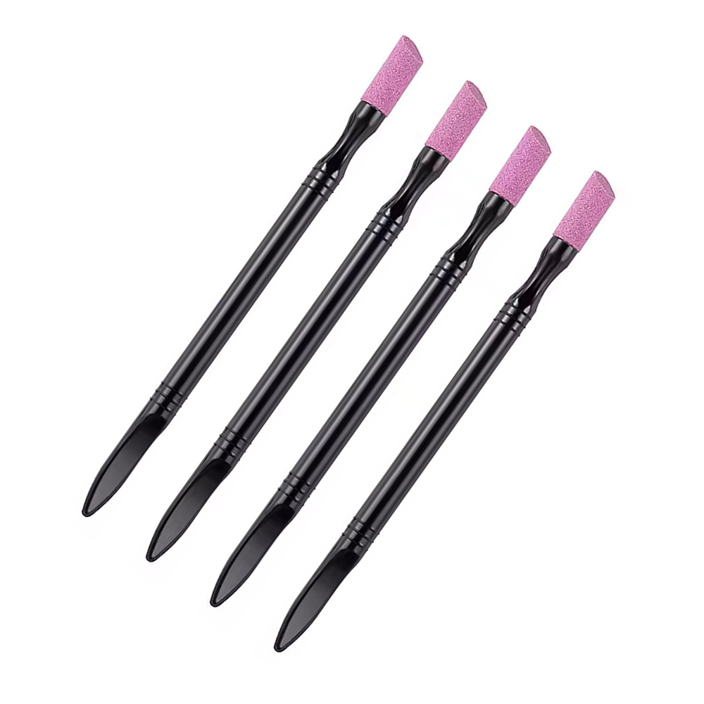 2Pcs Quartz Sand Cuticle Pushe - Sand Art Picture ulasan dan harga
