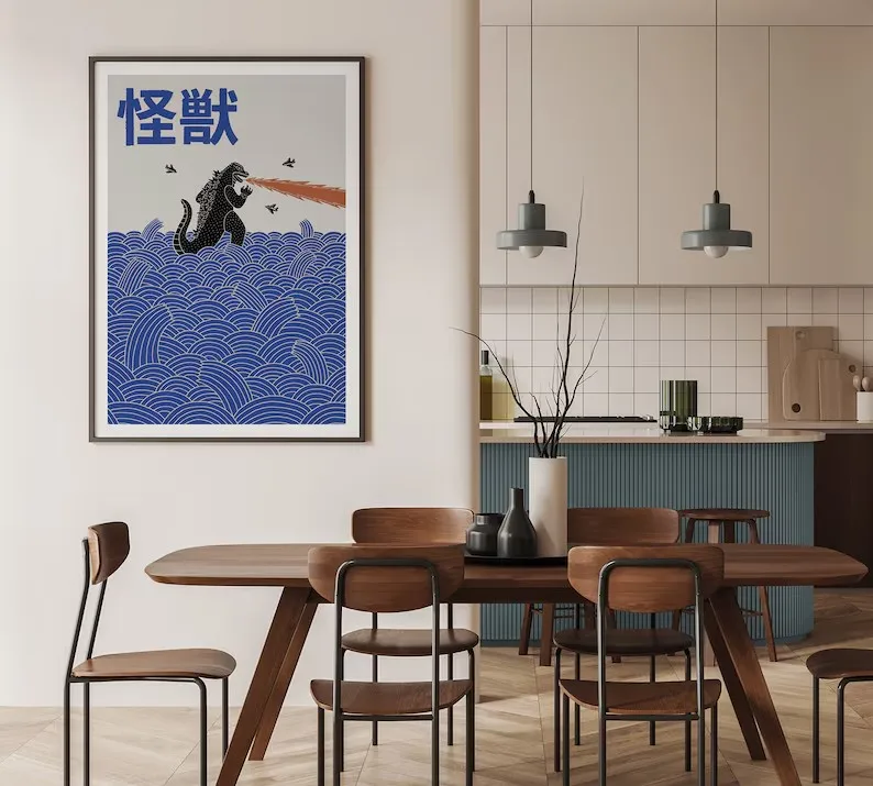 Japanese Contemporary Tokyo Ar - Home Decor Aesthetic Pinterest ulasan dan harga
