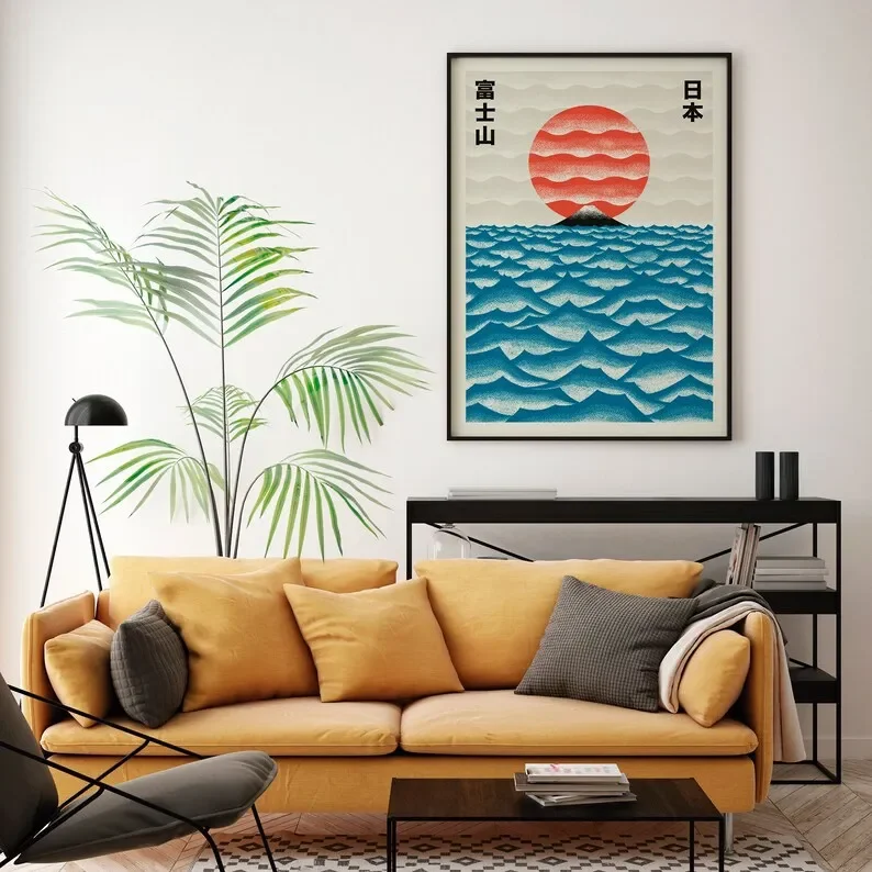 Japanese Contemporary Tokyo Ar - Home Decor Aesthetic Pinterest ulasan dan harga