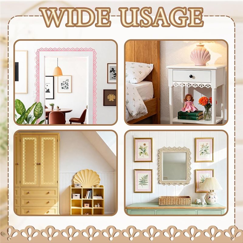 WCS-For Christmas Home Wall De - Home Decor Wall Molding ulasan dan harga