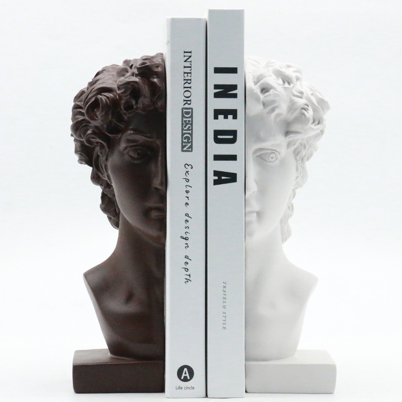 Creative Resin David Head Scul - Abstract Sculpture Resin ulasan dan harga