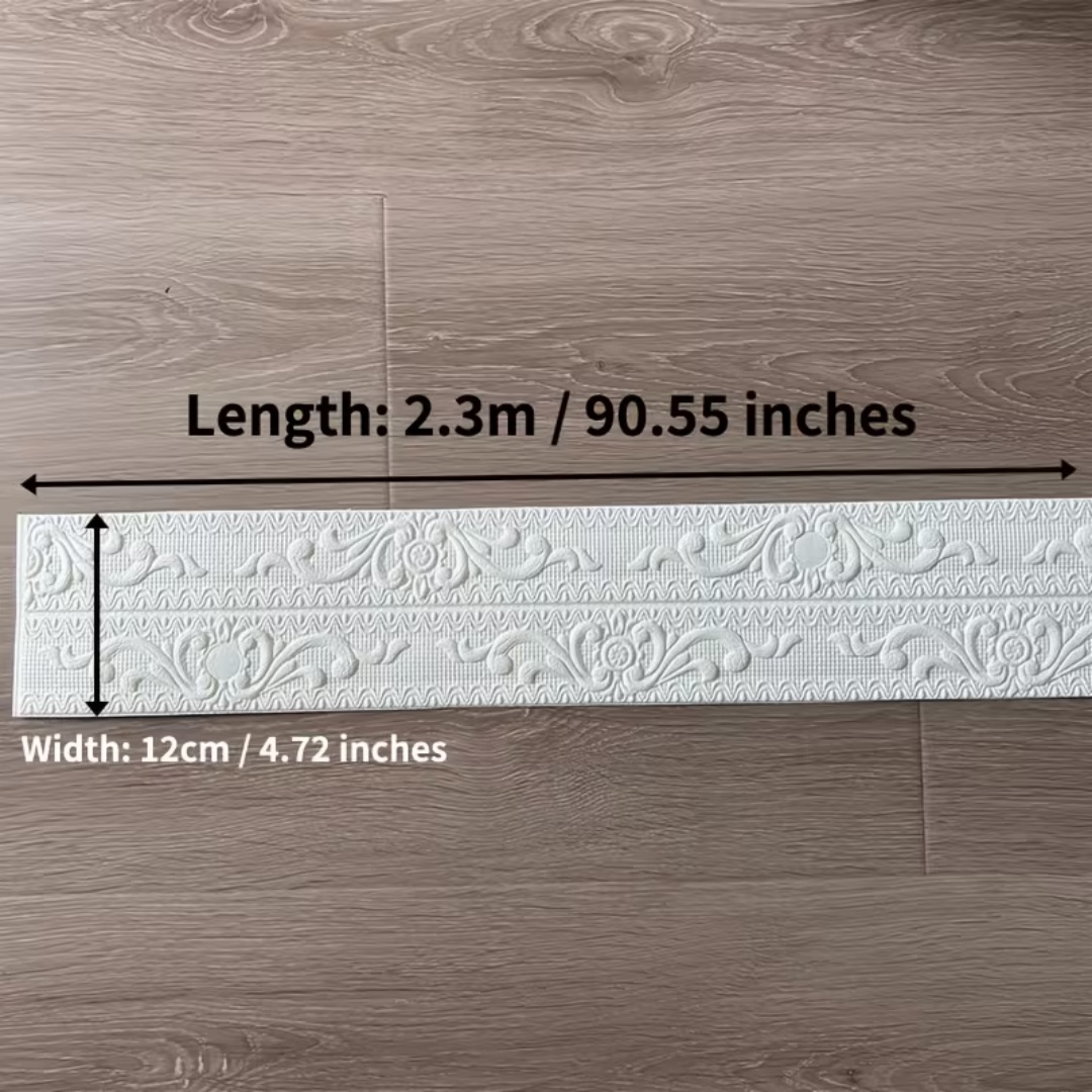 1pc Flexible Foam Molding Trim - Home Decor Wall Molding ulasan dan harga