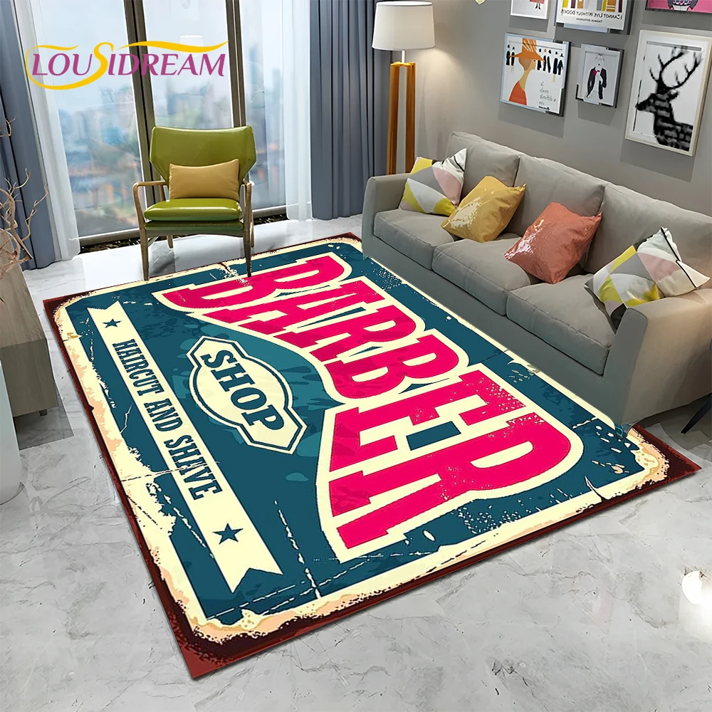 Barber Shop Sign 3D Skull Vint - Home Decor Online Shop ulasan dan harga