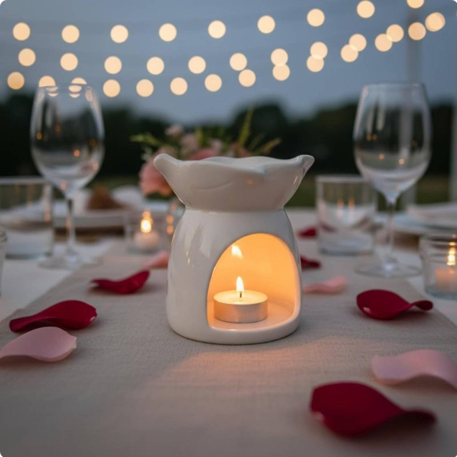 Ceramic Scented Candle Holder  - Home Decor Luxury ulasan dan harga
