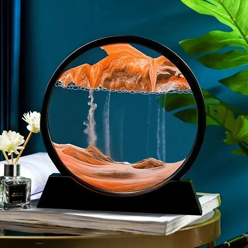 Flowing Painting Hourglass Qui - Sand Art Picture ulasan dan harga