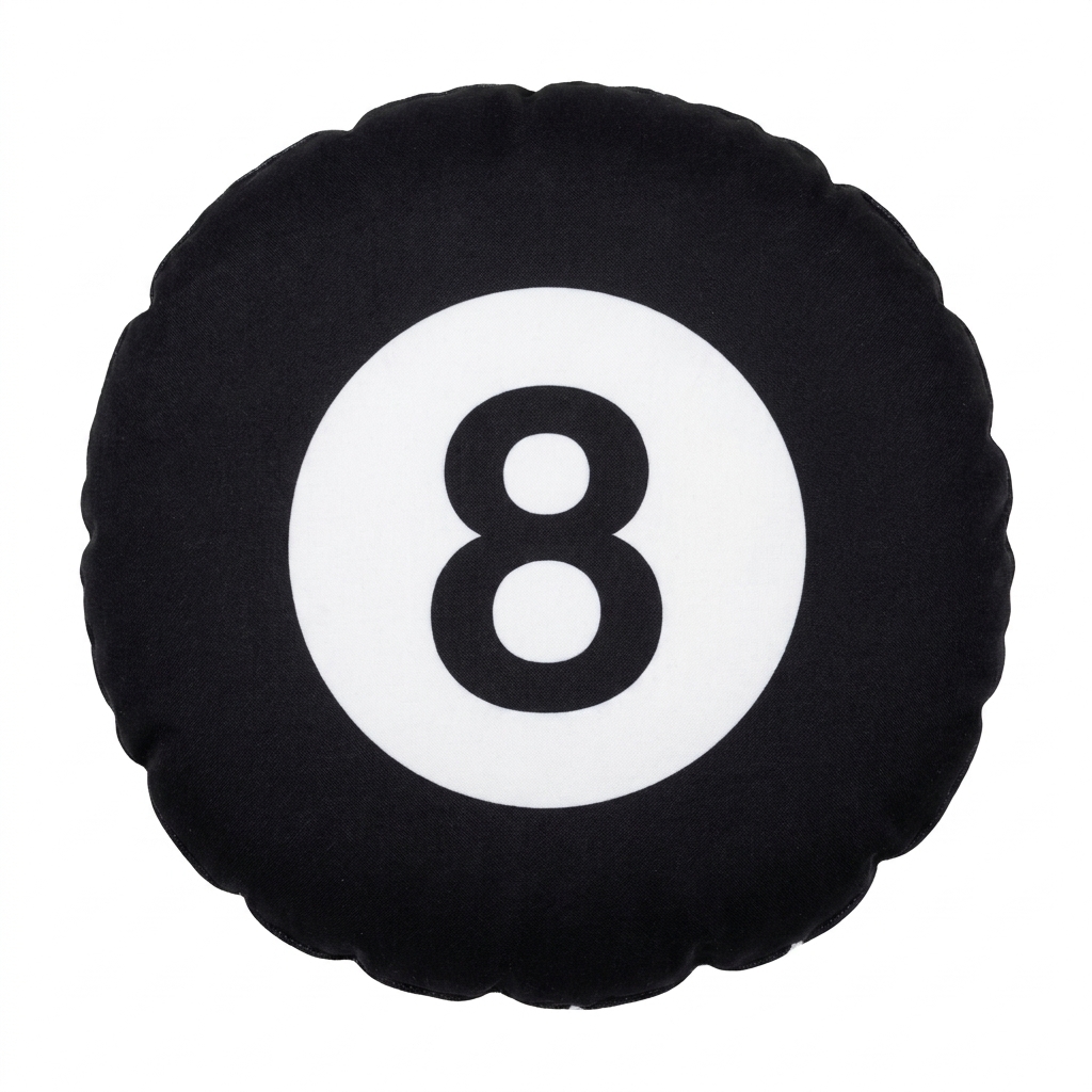 billiards 8 Ball.png Plush Pil - Home Decor Png ulasan dan harga