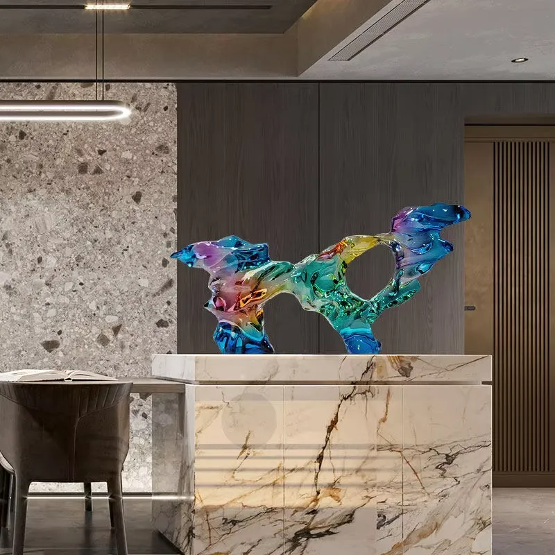 Transparent Resin Taihu Stone  - Abstract Sculpture Resin ulasan dan harga